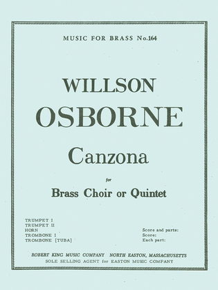 Canzona (quintet-brass)