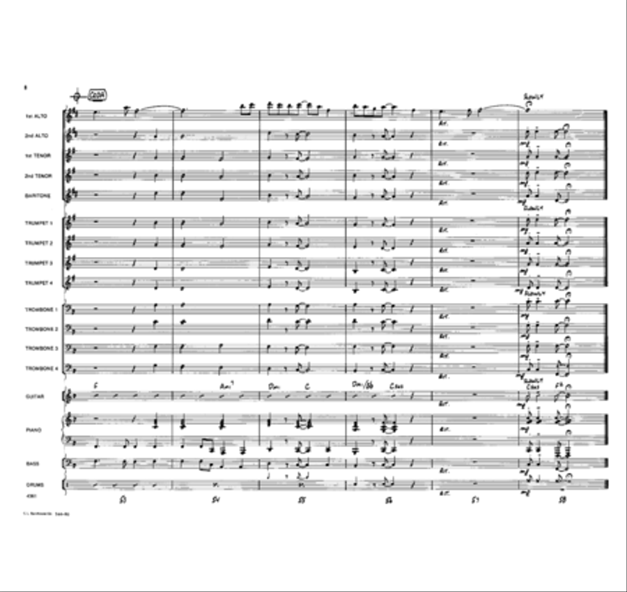 Missed You Jazz Ensemble scores gallery preview page 8