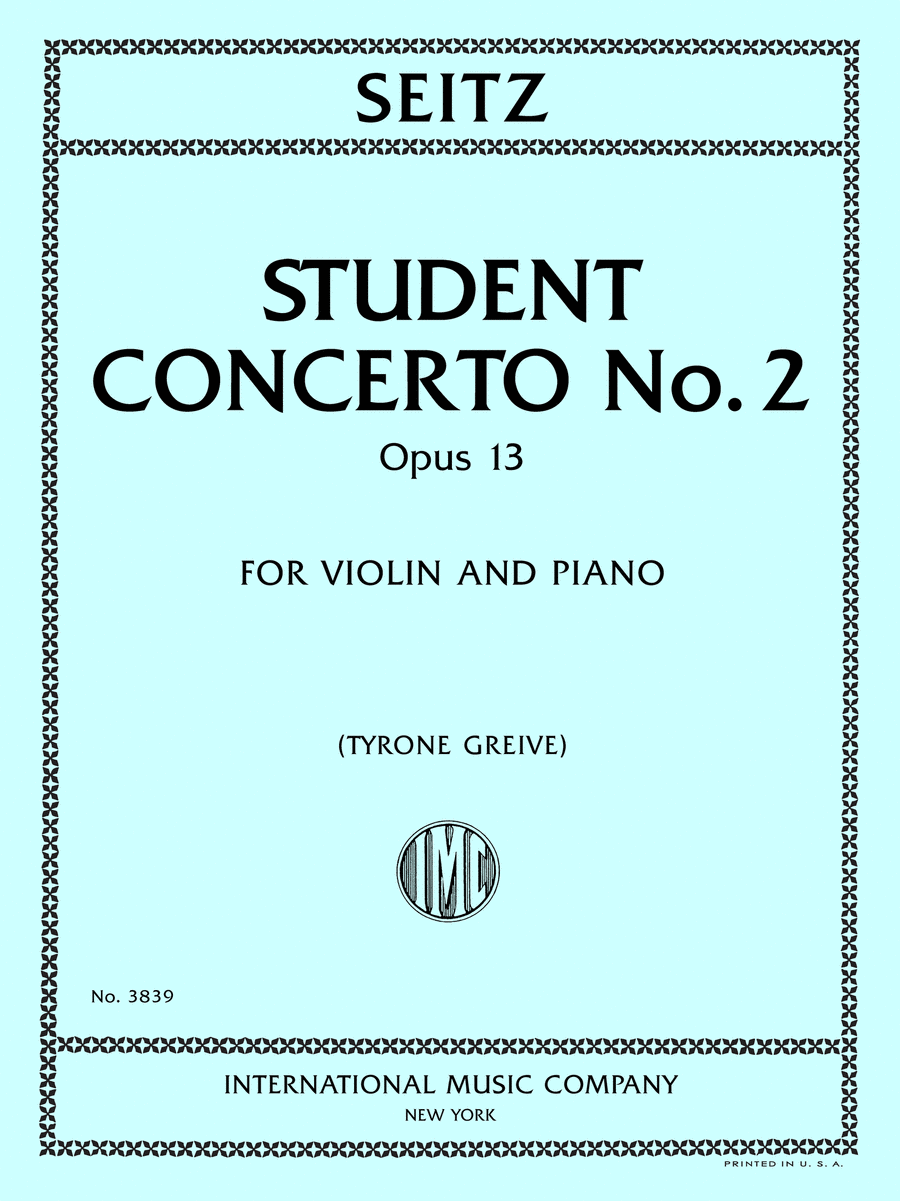 Student Concerto No. 2, Op. 1