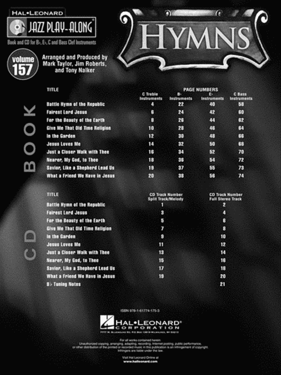 Hymns C Instrument scores gallery preview page 3