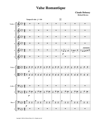 Debussy - Valse Romantique (String Orchestra)
