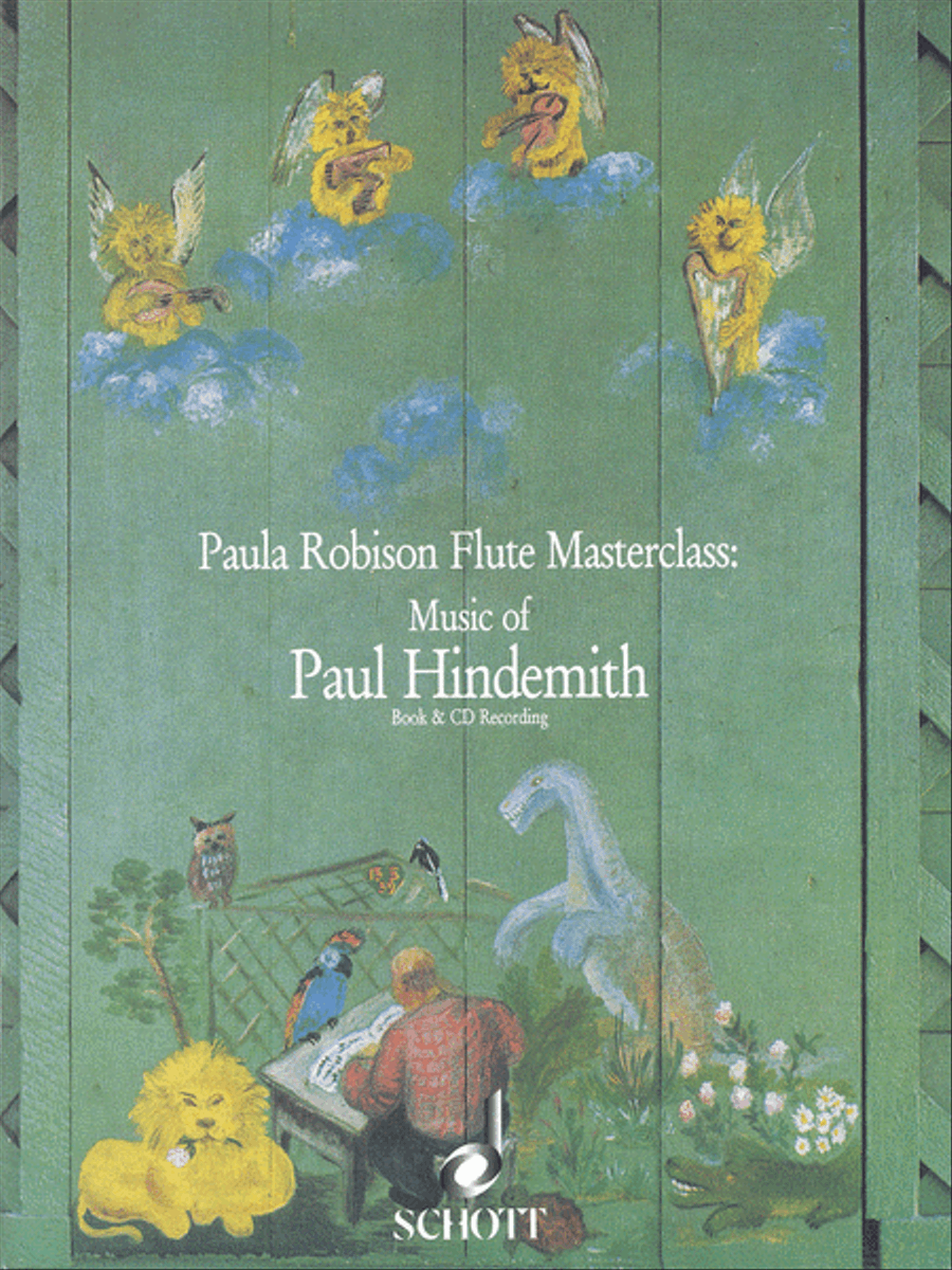 Music of Paul Hindemith Flute Solo scores gallery preview page 1