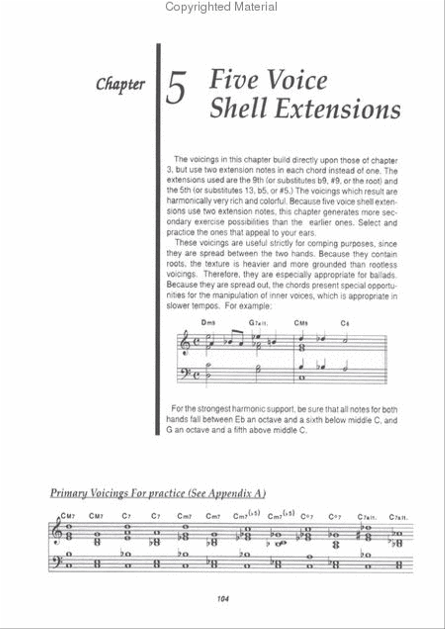 Jazz Keyboard Harmony - Voicing Method For All Musicians