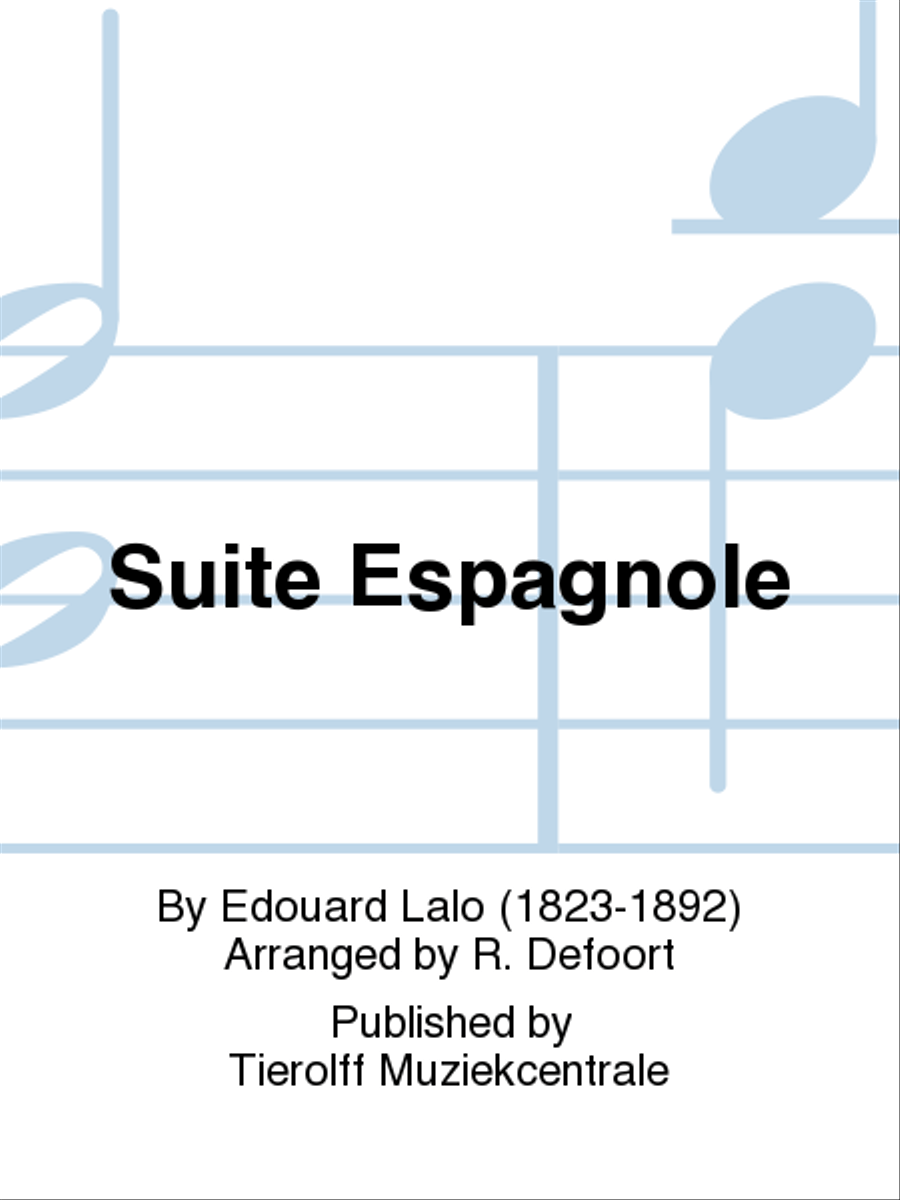 Suite Espagnole Concert Band scores gallery preview page 1