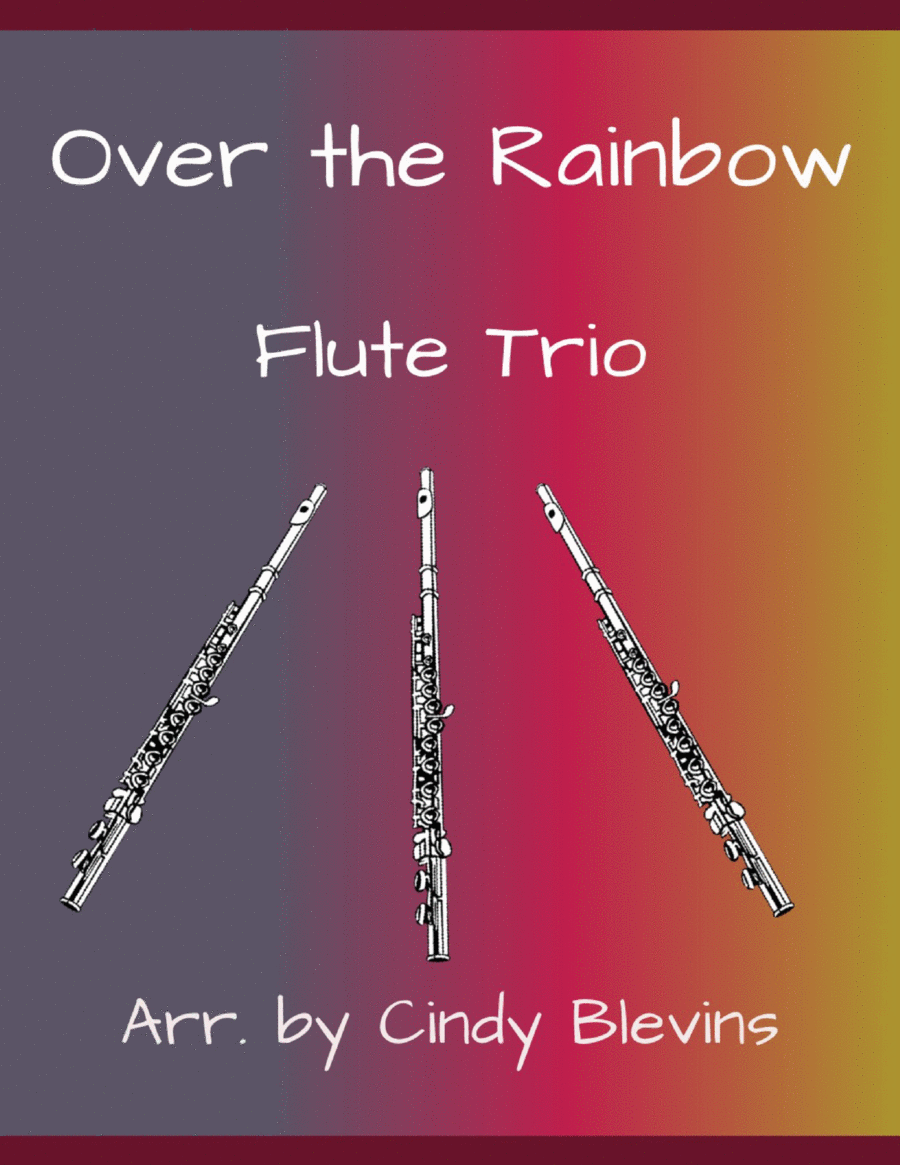 Over The Rainbow (from The Wizard Of Oz) Flute Trio scores gallery preview page 1