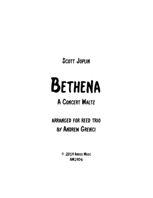 Book cover for Bethena for Reed Trio