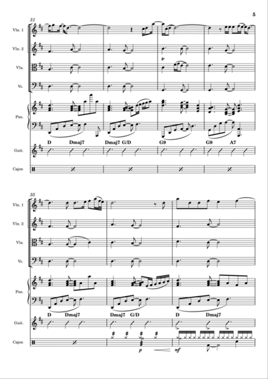 Xo Xo Cello scores gallery preview page 5