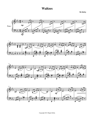 Waltzes for Piano