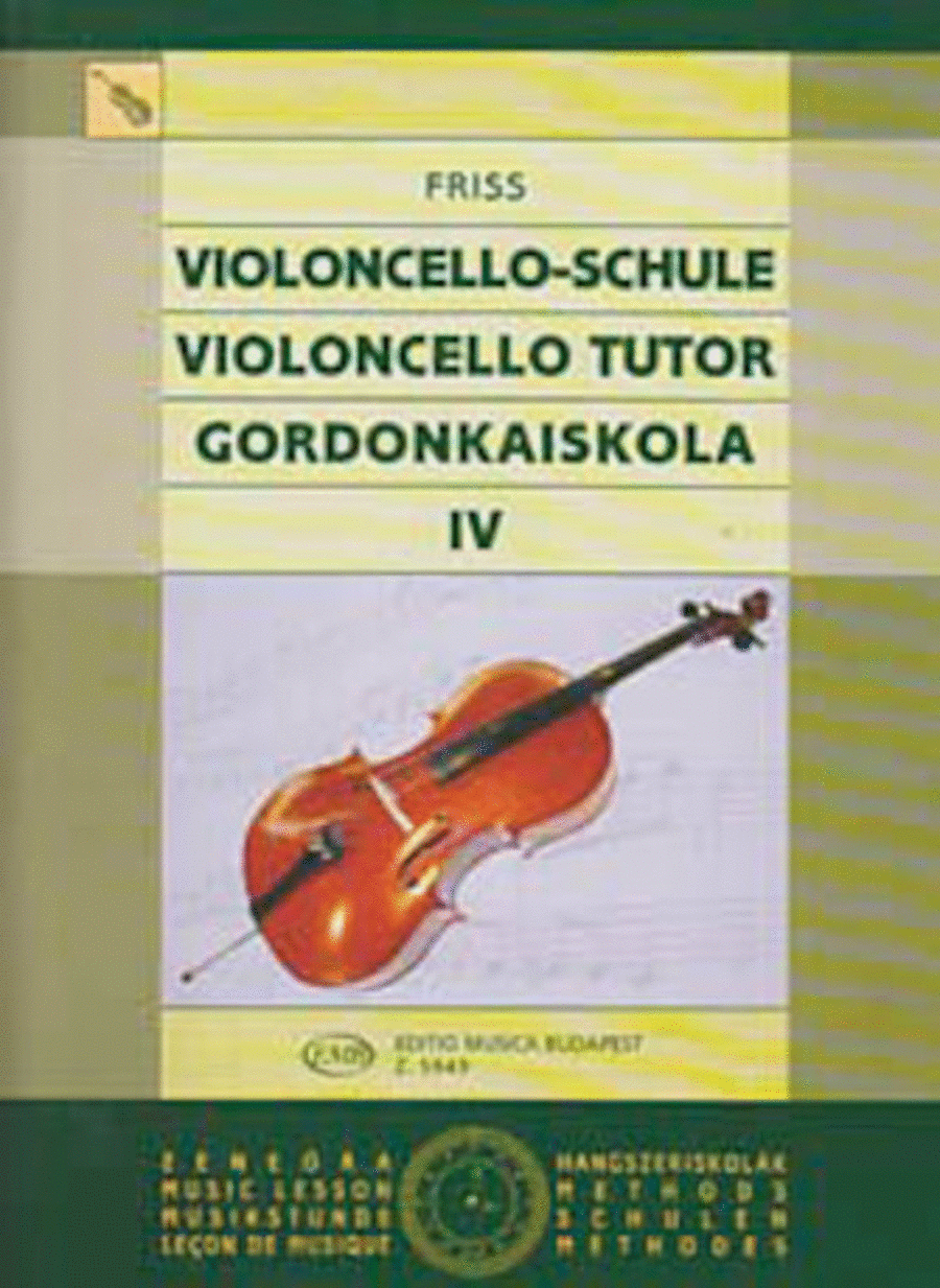 Violoncello Tutor - Volume 4
