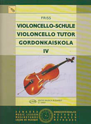 Book cover for Violoncello Tutor – Volume 4