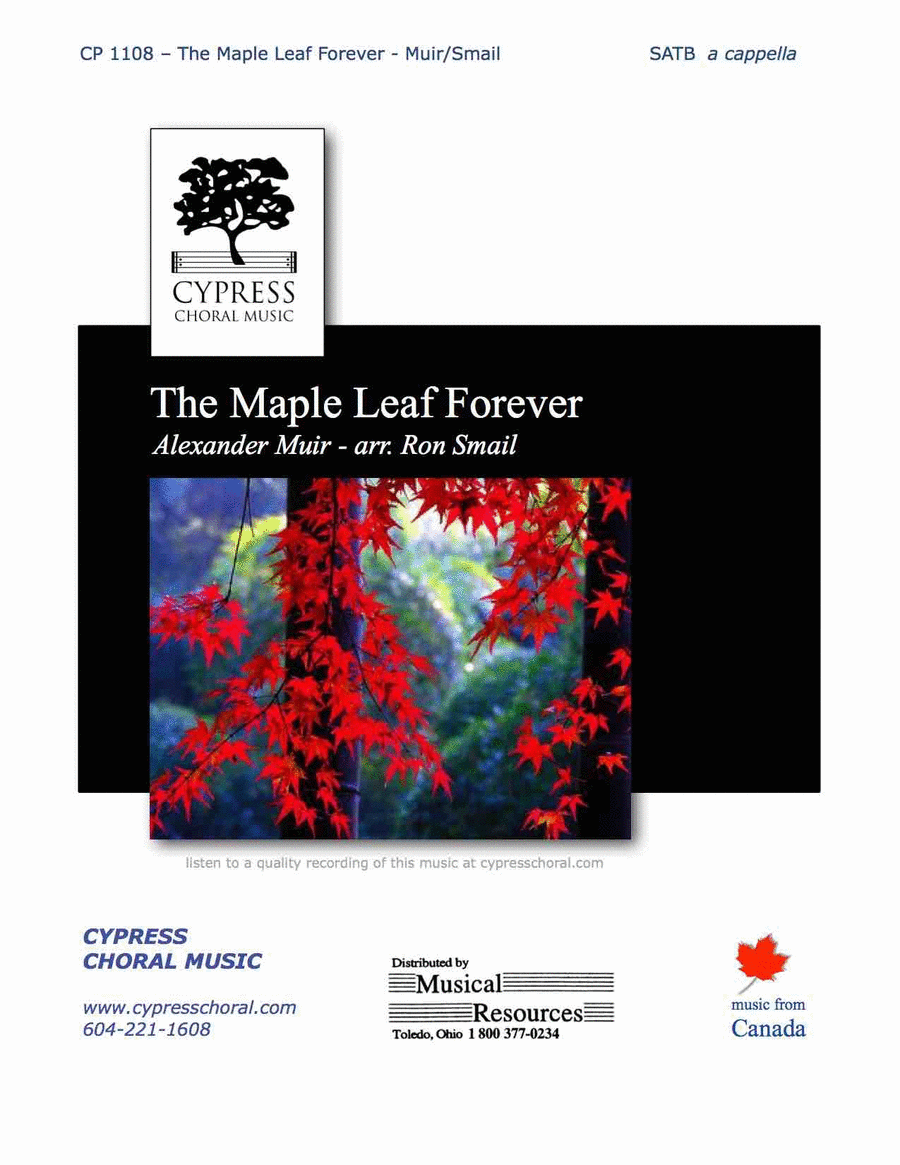 The Maple Leaf Forever (SATB)