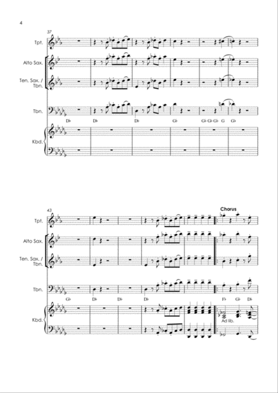 Boys And Girls Tenor Saxophone scores gallery preview page 6