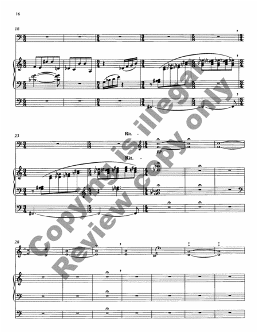 Easter Canticles Easter Canticles Cello scores gallery preview page 10