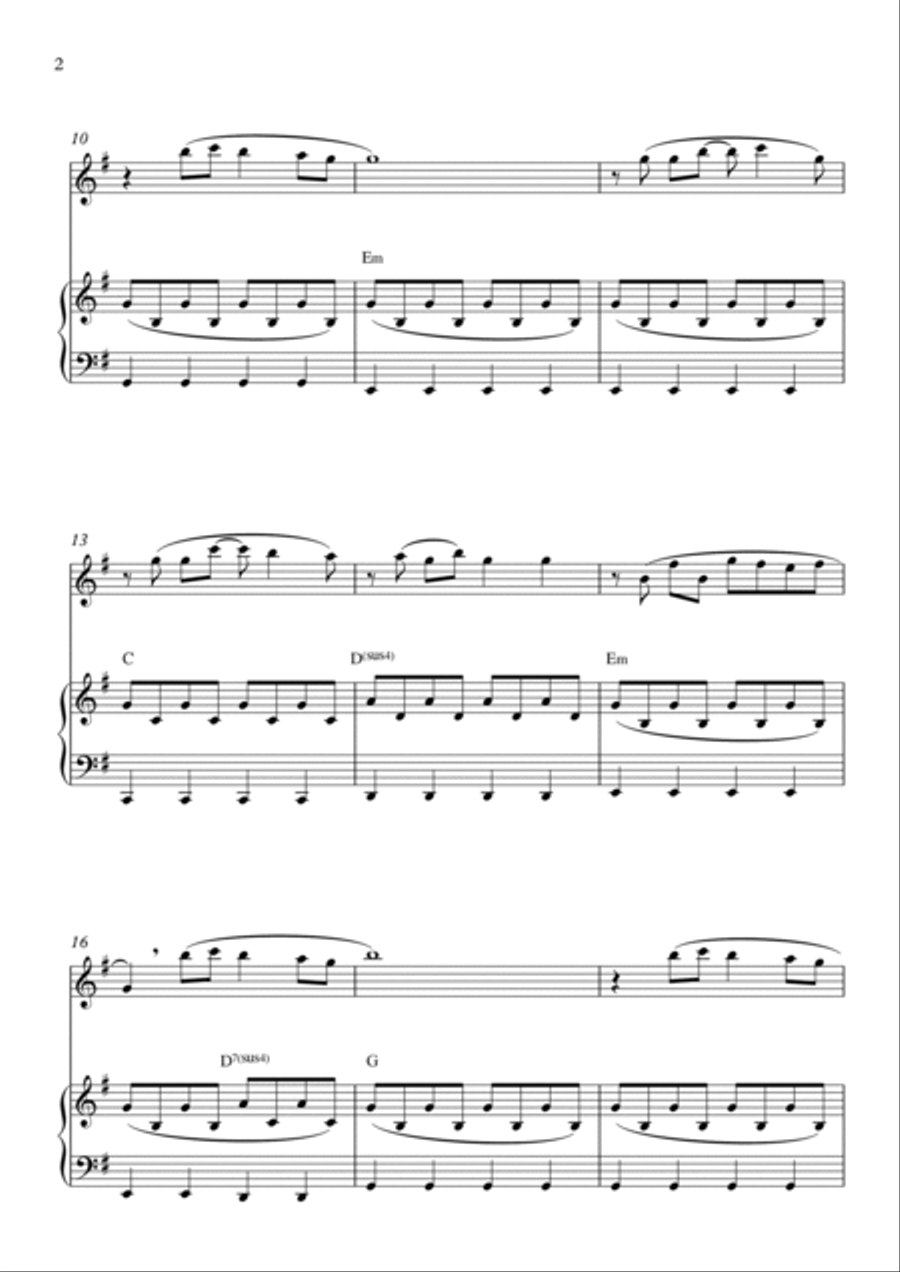 Every Breath You Take Alto Recorder scores gallery preview page 2