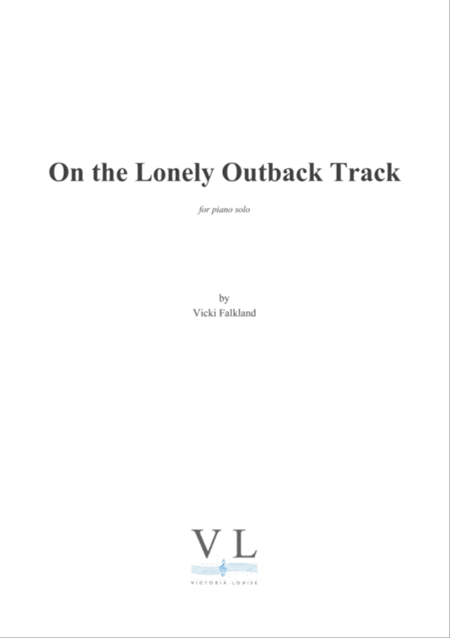 On the Lonely Outback Track Piano Method scores gallery preview page 1