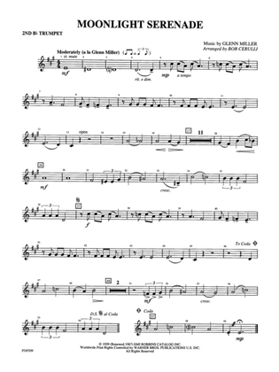 Moonlight Serenade: 2nd B-flat Trumpet