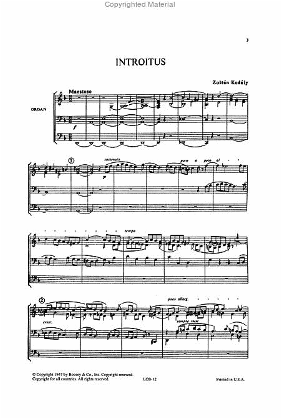 Missa Brevis Choir scores gallery preview page 2