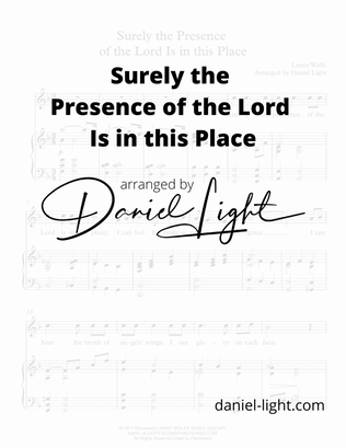 Book cover for Surely The Presence Of The Lord Is In This Place