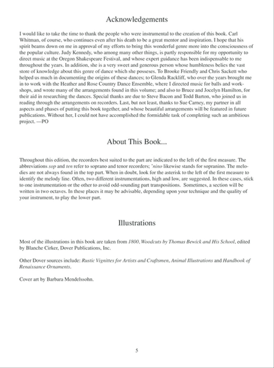 The Complete Scottish & English Country Dance Master for Recorders Recorder scores gallery preview page 6