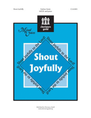 Book cover for Shout Joyfully - SATB