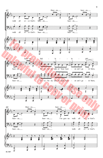 Spirituals Medley image number null