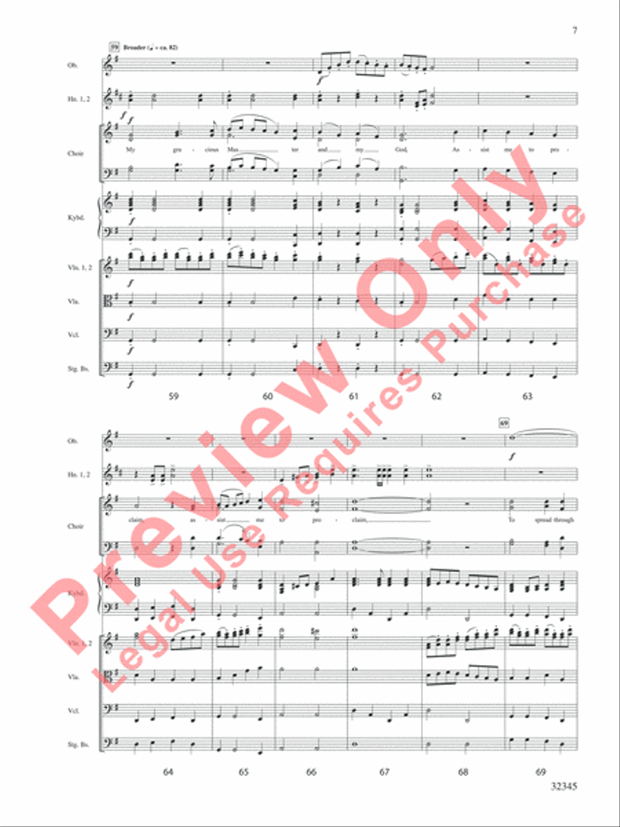 My Great Redeemer's Praise Choir scores gallery preview page 8