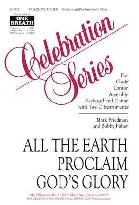 Book cover for All the Earth Proclaim God's Glory