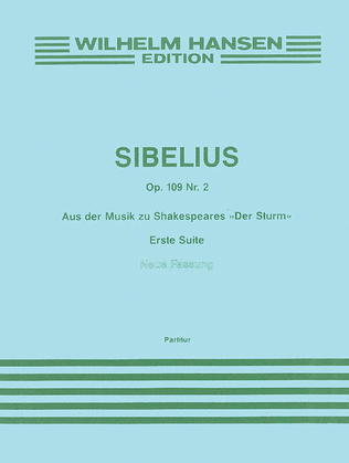 Book cover for The Tempest Suite No. 1, Op. 109, No. 2