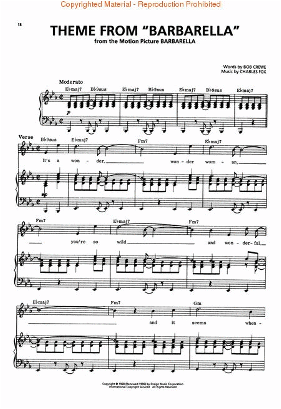 Charles Fox - Killing Me Softly with His Song, Happy Days & The Great Songs of Charles Fox Piano, Vocal, Guitar scores gallery preview page 3