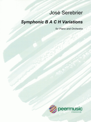 Book cover for Symphonic B A C H Variations