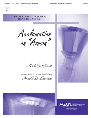 Book cover for Acclamation on "Azmon"