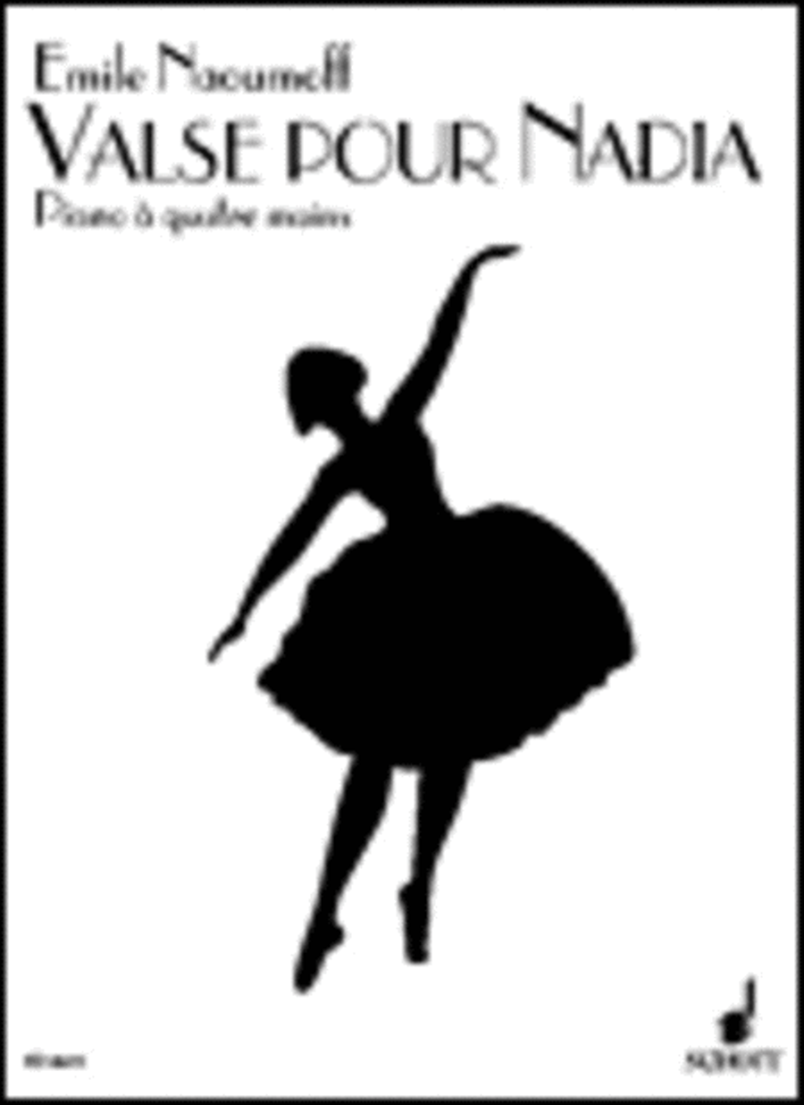 Valse pour Nadia 1 Piano, 4-Hands scores gallery preview page 1