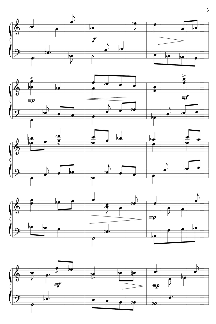 7 selected piano pieces - Book 2 Piano Solo scores gallery preview page 4