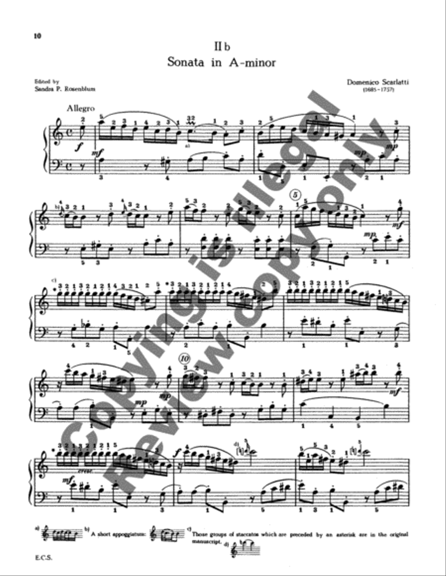 Five Pairs of Sonatas Five Pairs of Sonatas Harpsichord scores gallery preview page 8