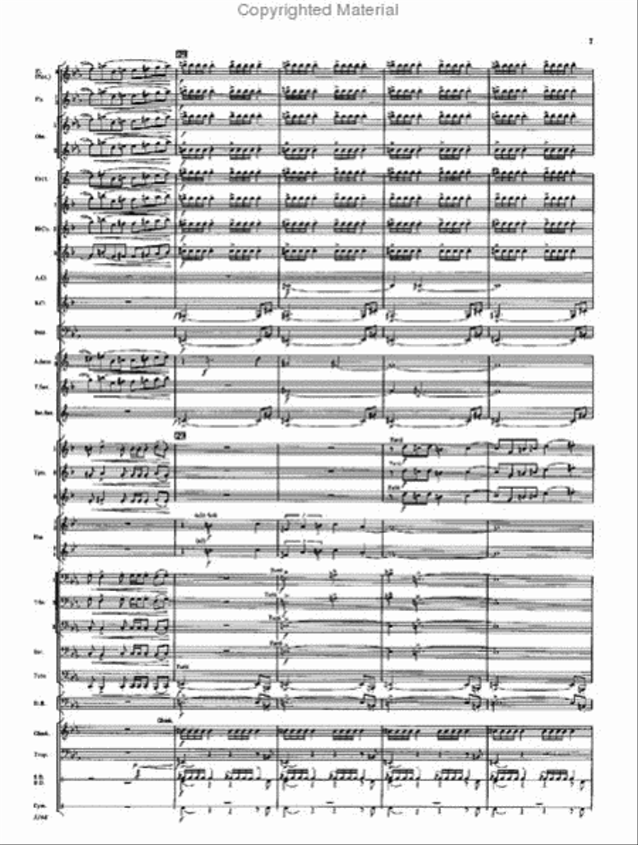 Symphonic Scenario Symphonic Scenario Concert Band scores gallery preview page 6