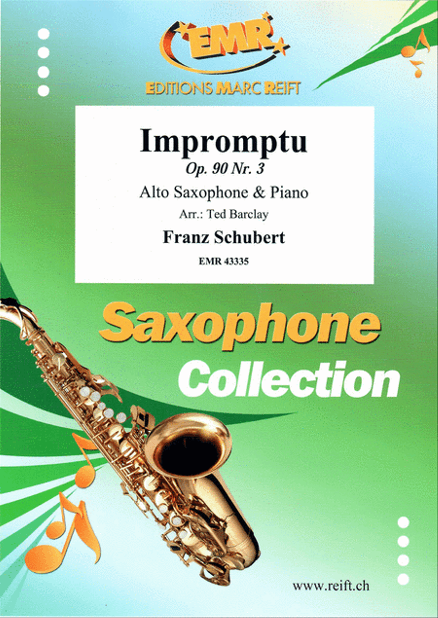 Impromptu Alto Saxophone scores gallery preview page 1