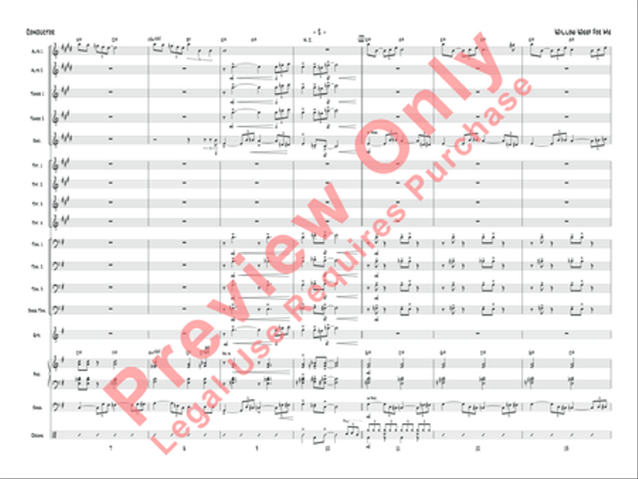Willow Weep for Me Jazz Ensemble scores gallery preview page 5