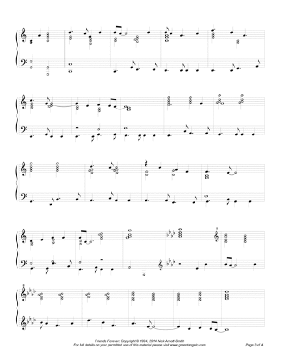 Friends Forever Voice scores gallery preview page 3