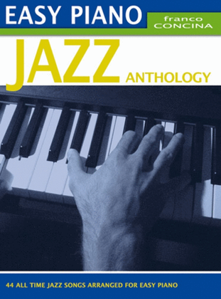 Book cover for Easy Piano Jazz Anthology