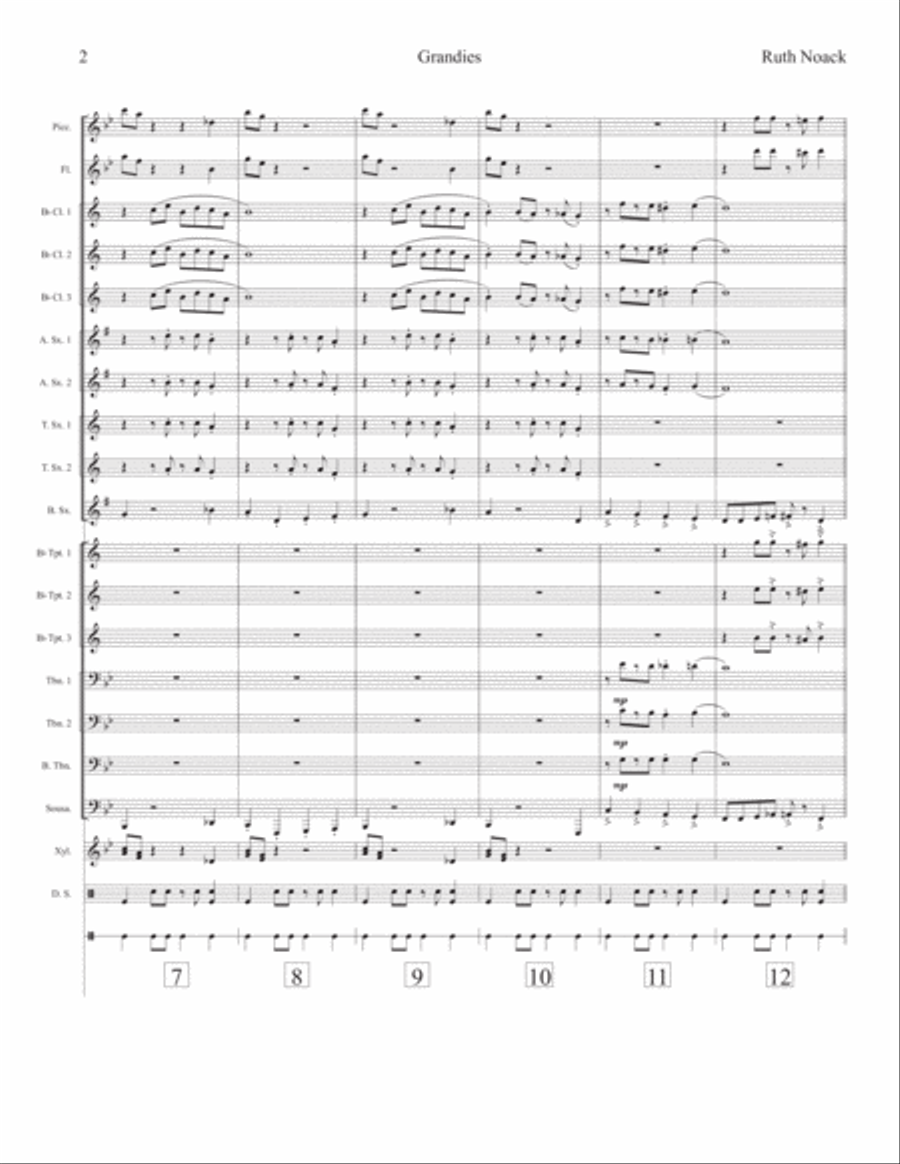 GRANDIES™ GRANDIES™ Jazz Ensemble scores gallery preview page 2