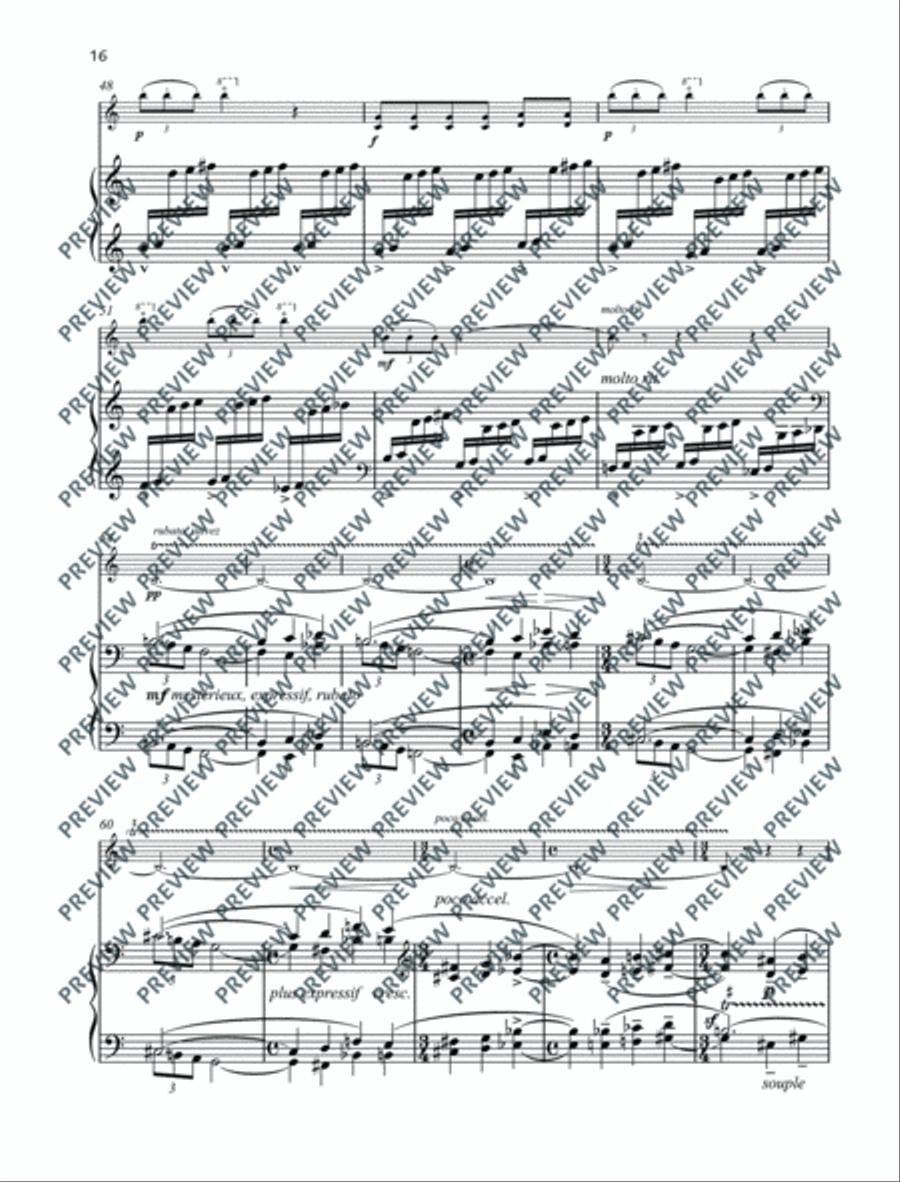 Complete Violin Works Violin Solo scores gallery preview page 17