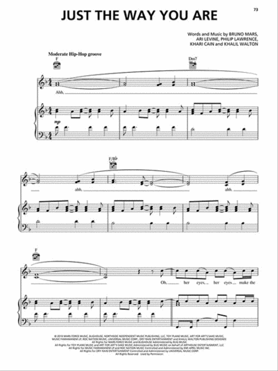 Kidz Bop Songbook Piano, Vocal, Guitar scores gallery preview page 5