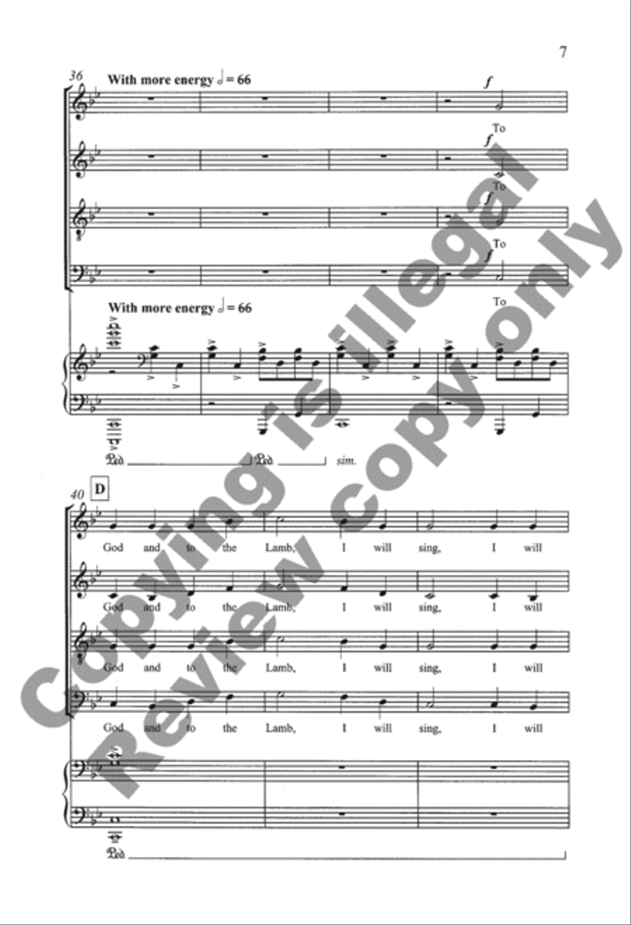 Appalachian Carols: 1. Wondrous Love 4-Part scores gallery preview page 26