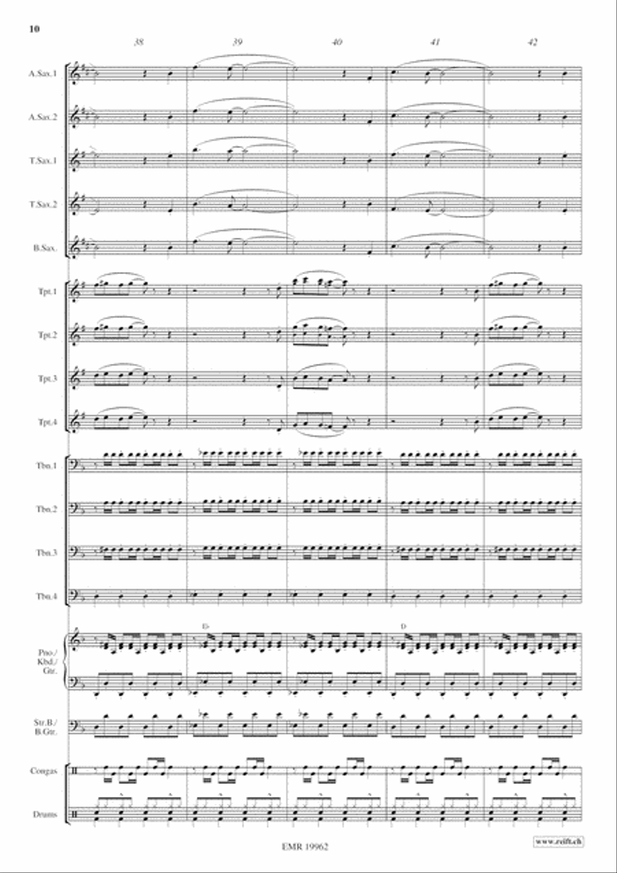 Discoland Big Band scores gallery preview page 11