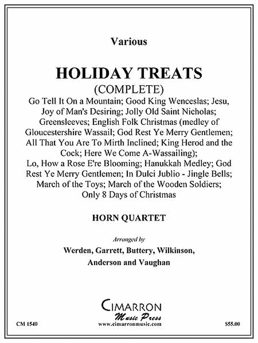 Holiday Treats (complete)