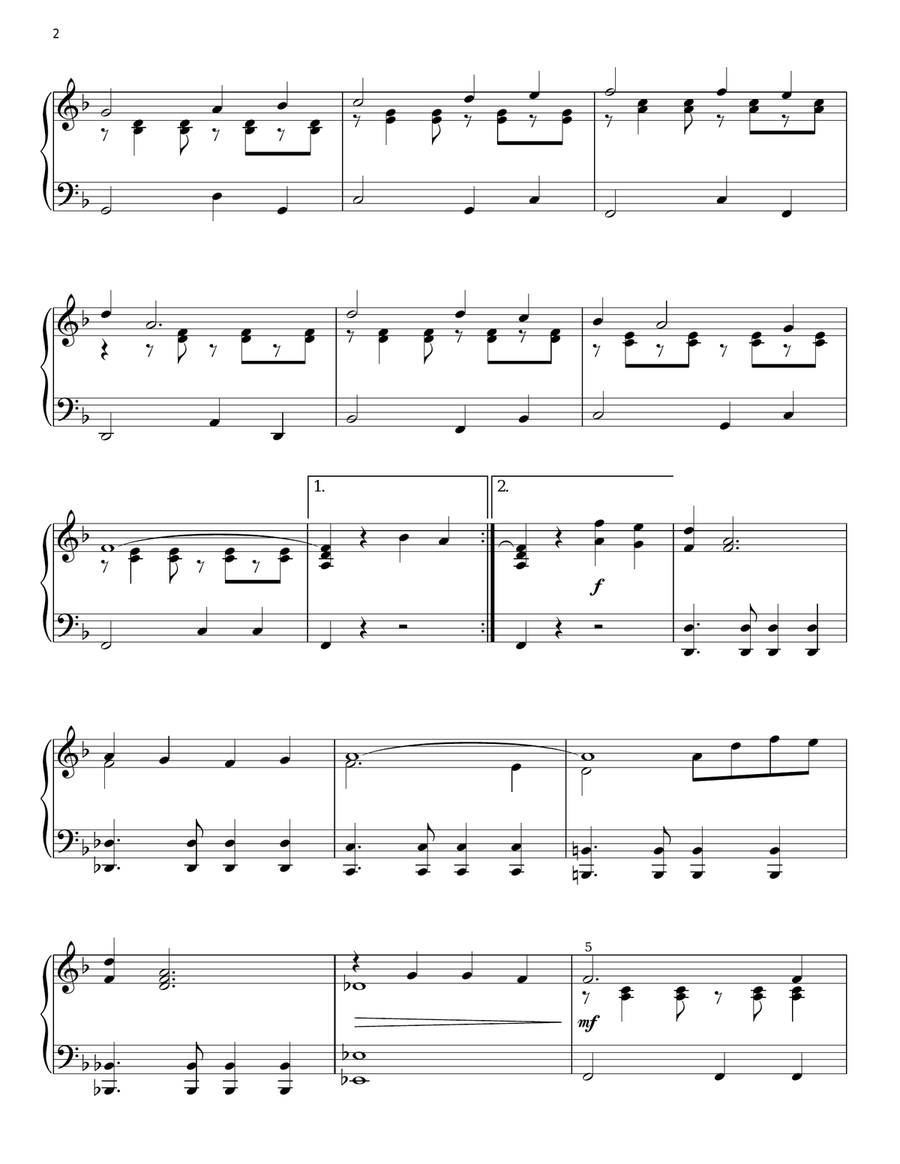 All My Loving All My Loving Piano Solo scores gallery preview page 2