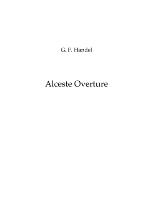 Alceste Overture