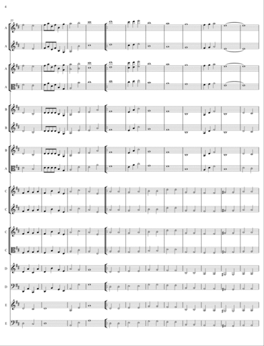 Pomp and Circumstance - FLEX PARTS Full Orchestra scores gallery preview page 4