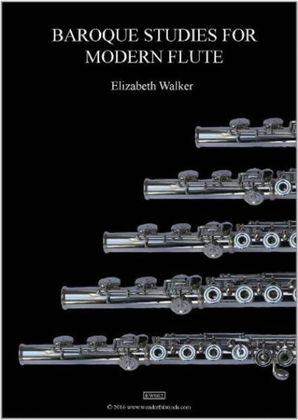 Book cover for Baroque Studies For Modern Flute