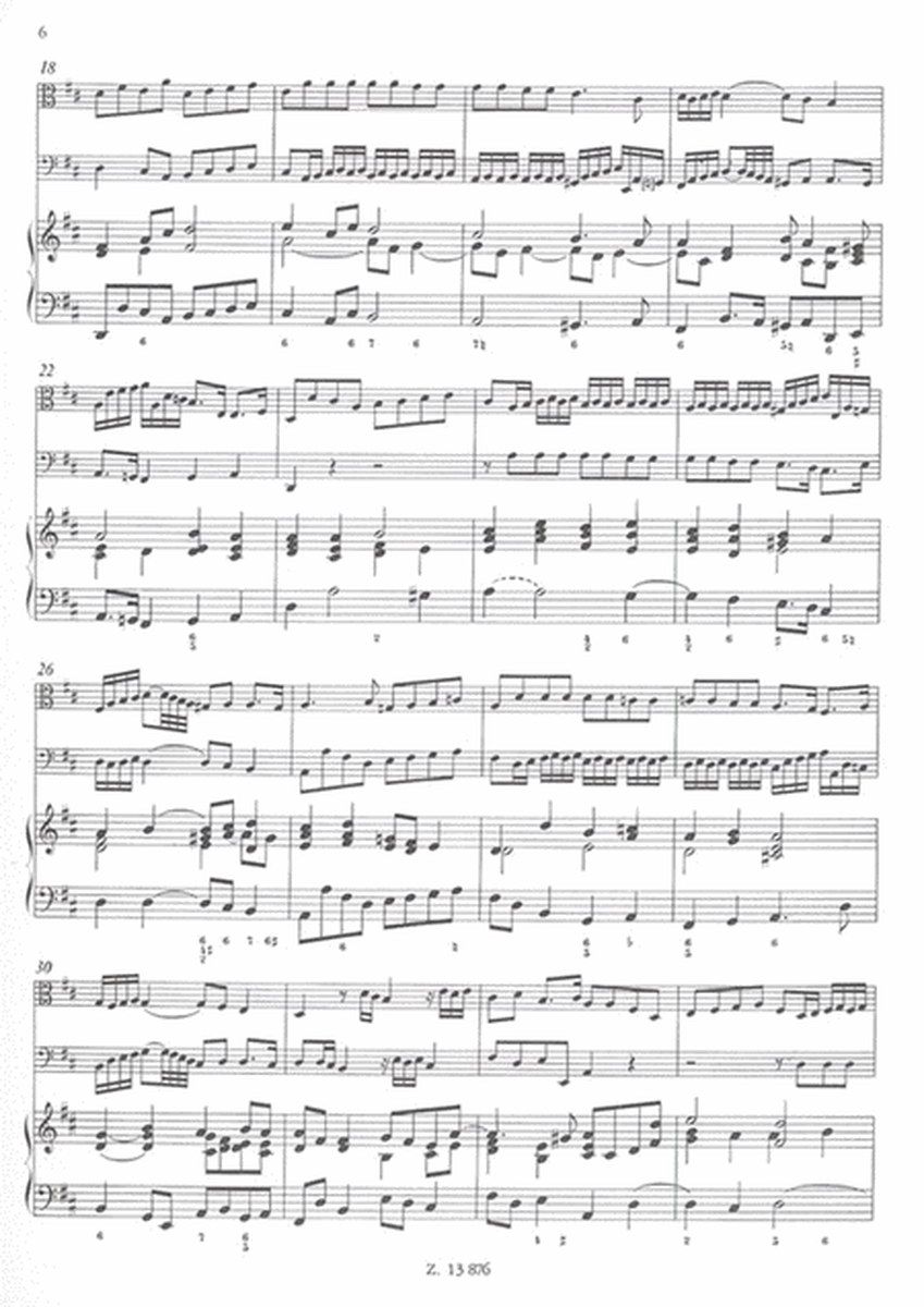 Sonate D-Dur Für Viola Da Gamba (Bratsche, Violo